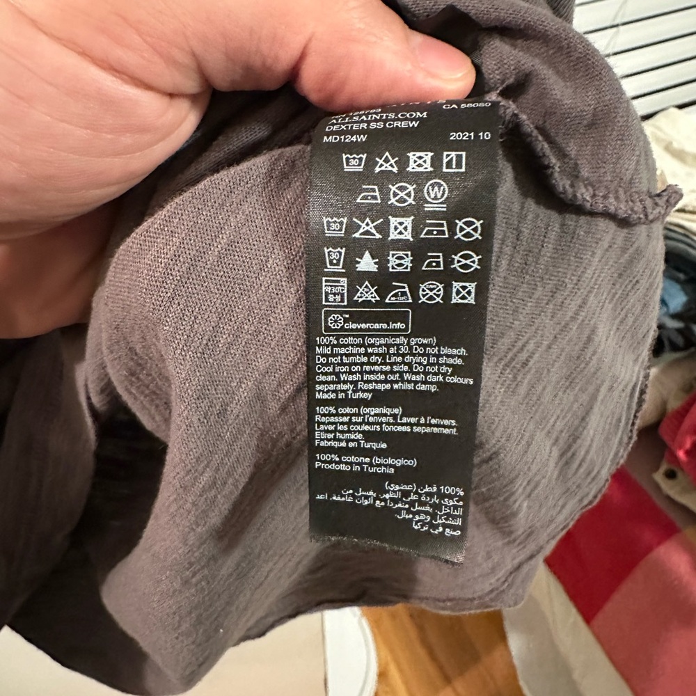 AllSaints Short Sleeve T-shirt - Picture 5 of 5